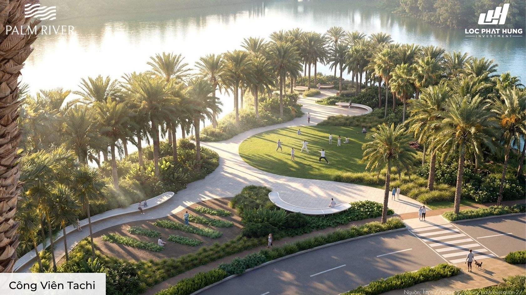 Tiện ích Nội Khu Chuẩn Resort 5 Sao Palm River