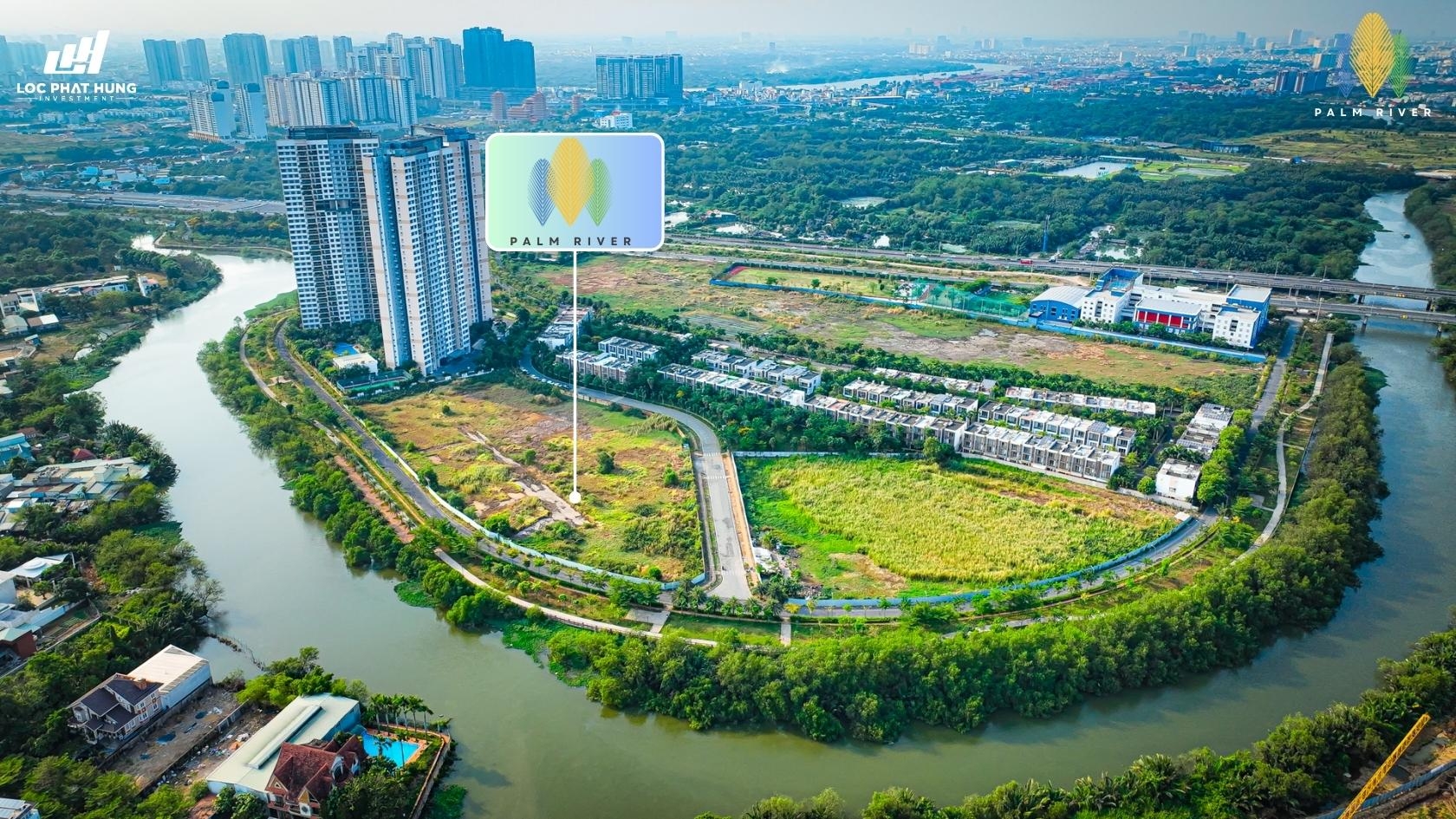 Vị Trí Dự Án Palm River Quận 2 