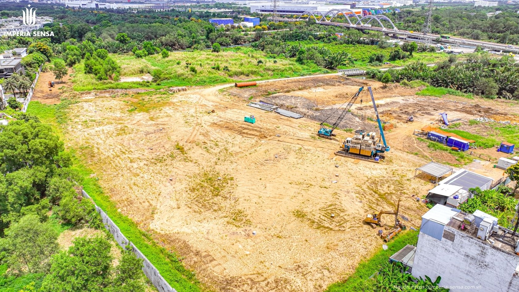 Cập nhật tiến độ xây dựng thực tế dự án Imperia Sensa MIK tháng 03/2026