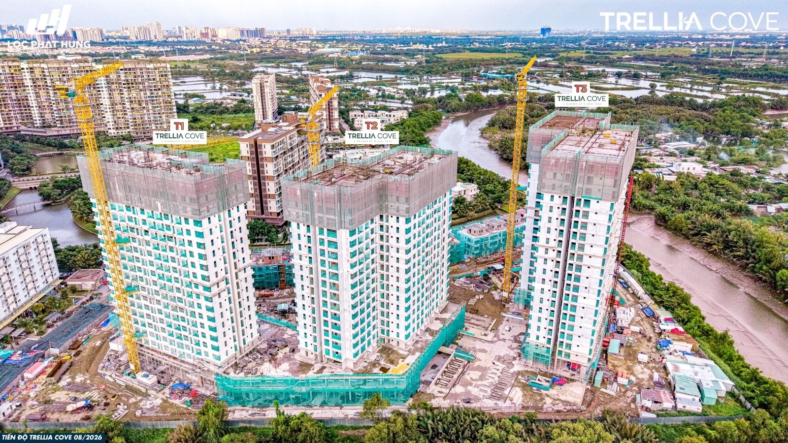 Tiến độ Trellia Cove Tháng 08.2026