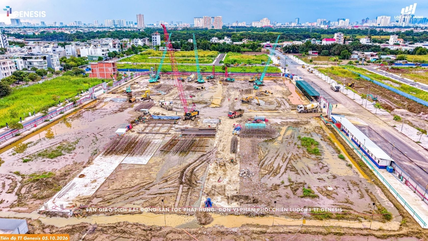 Tiến độ TT Genesis 05/10/2026