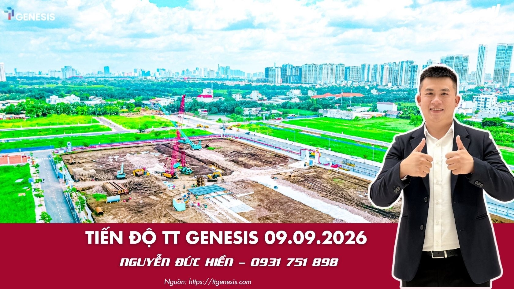 Tiến độ TT Genesis 09.09.2026