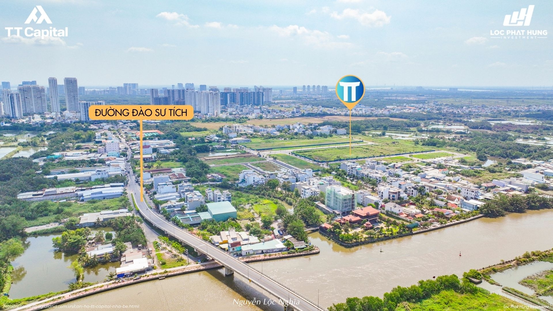 VỊ TRÍ TT CAPITAL ĐÀO SƯ TÍCH - NHÀ BÈ