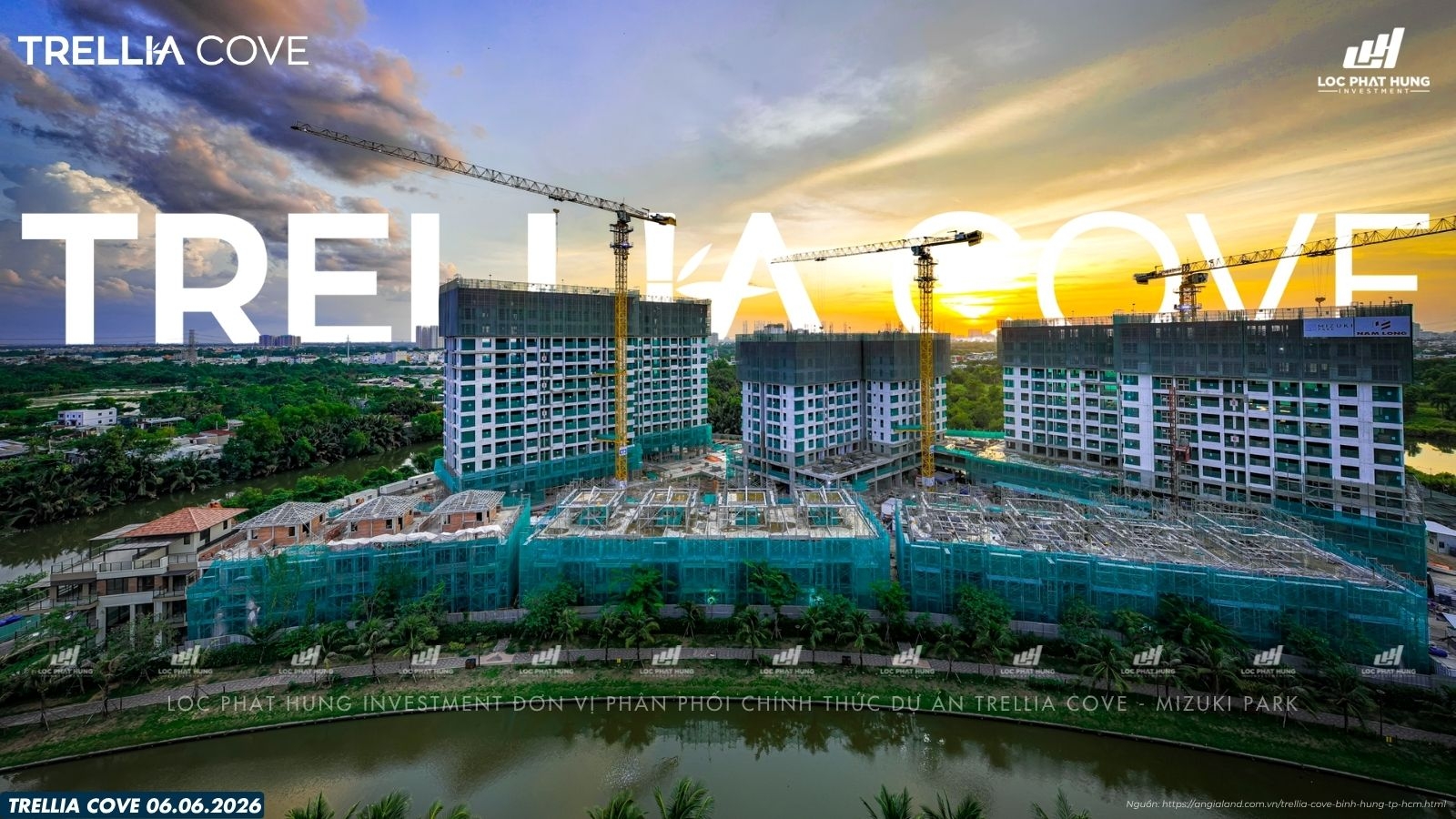 Tiến độ Trellia Cove 06.06.2026