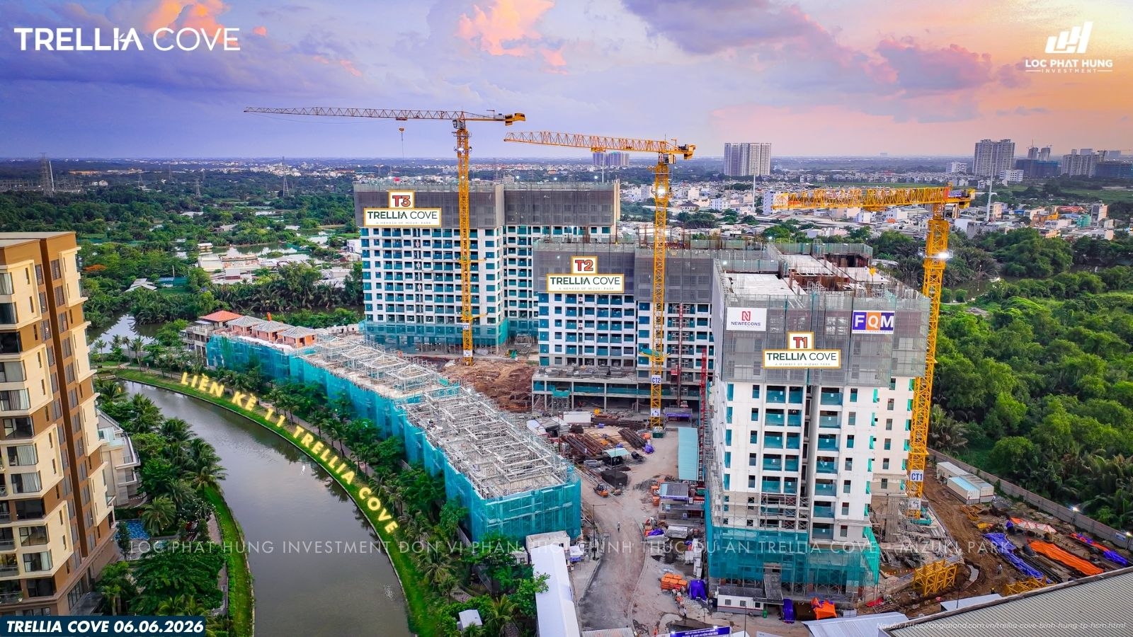 Tiến độ Trellia Cove 06.06.2026