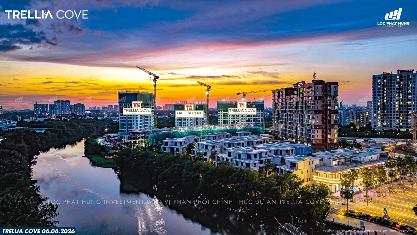 Tiến độ Trellia Cove 06.06.2026