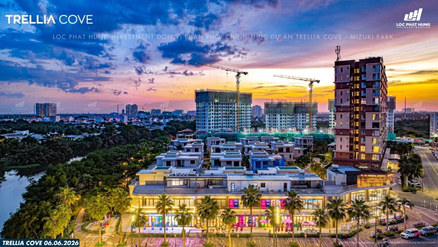Tiến độ Trellia Cove 06.06.2026