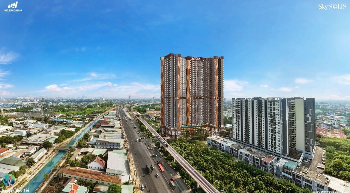 Phối Cảnh Tổng Thể Dự án Căn Hộ Chung Cư Cao Cấp Sky Solis