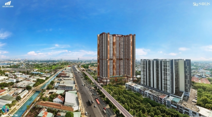 Phối Cảnh Tổng Thể Dự án Căn Hộ Chung Cư Cao Cấp Sky Solis