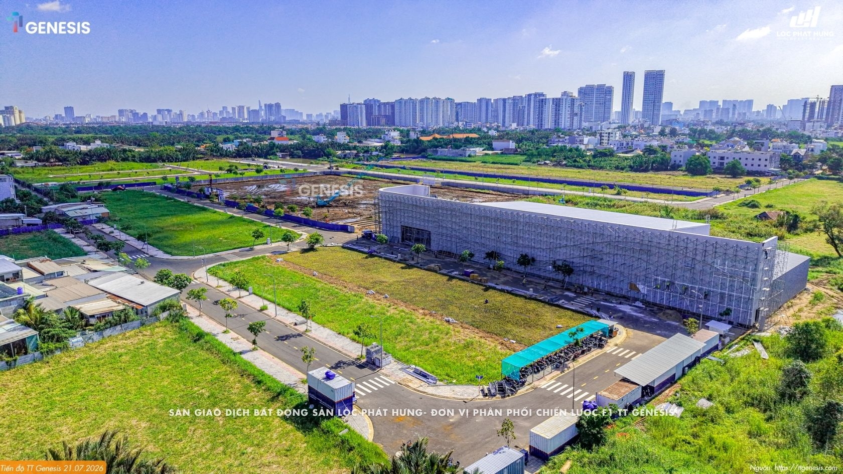 Tiến độ TT Genesis ngày 21.07.2026