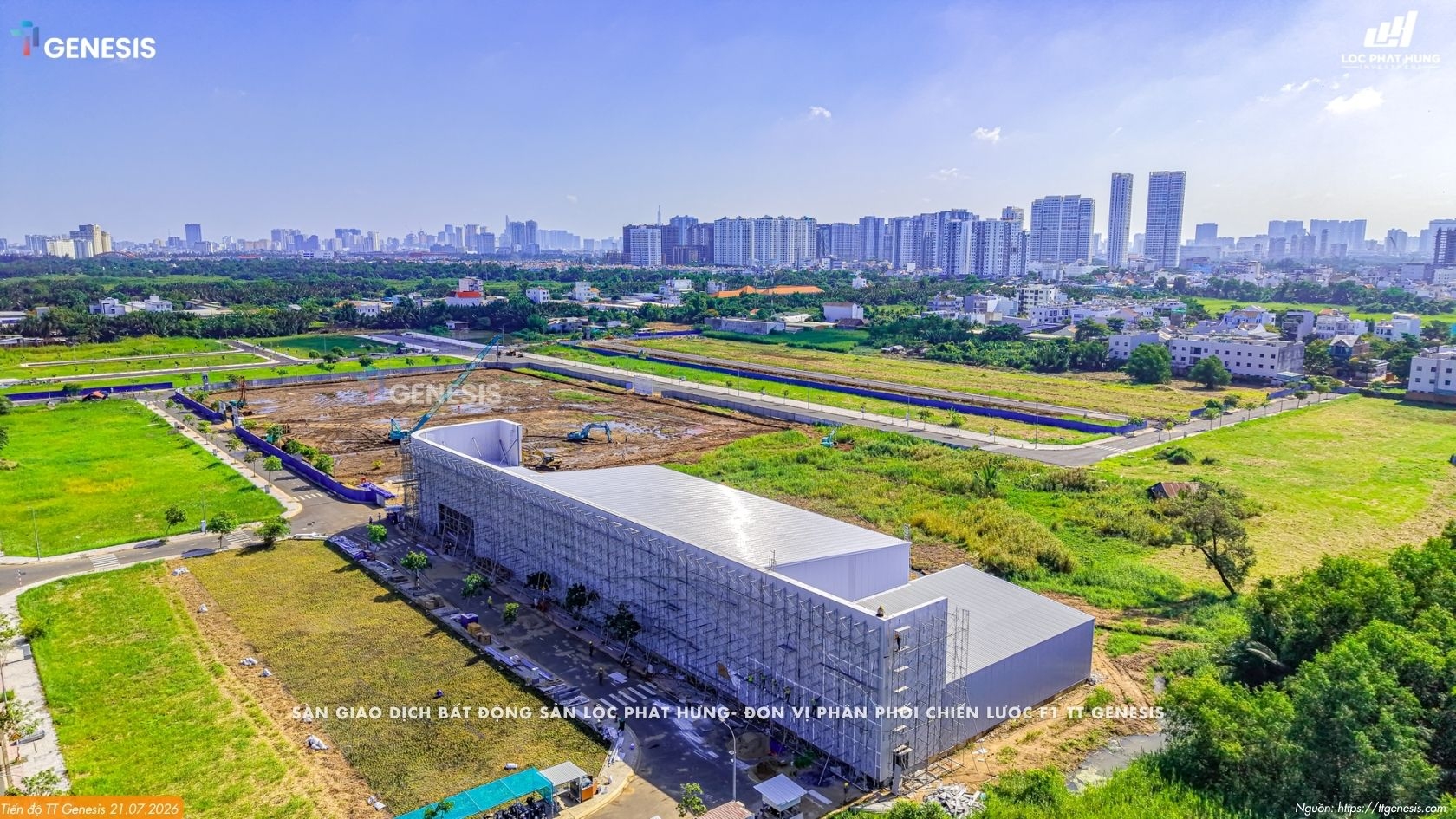 Tiến độ TT Genesis ngày 21.07.2026