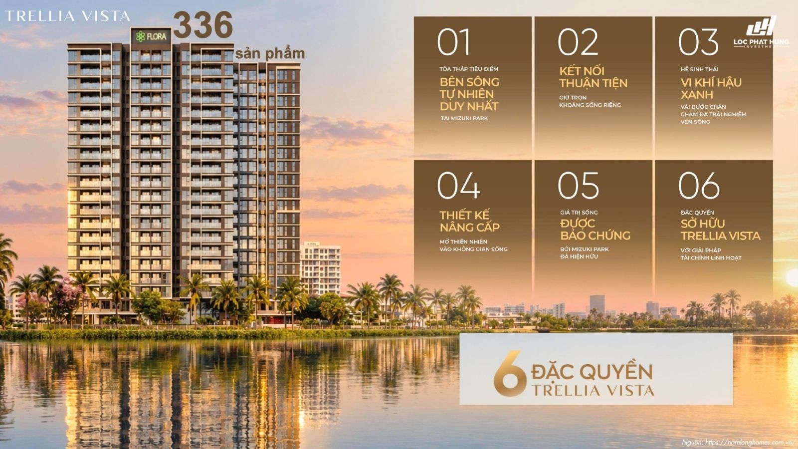 6 Đặc quyền tại Trellia Vista