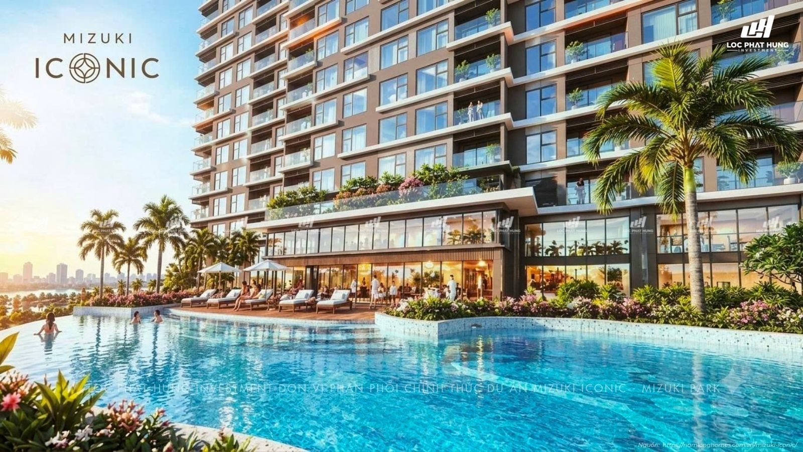 Phối cảnh dự án Mizuki Iconic - CCTM1 - KĐT Mizuki Park