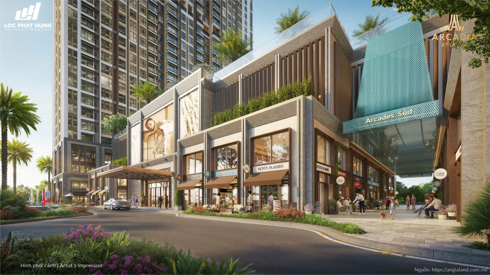 Phối Cảnh Hệ Thống Tiện ích Cao Cấp Dự án Arcadia At Lavila