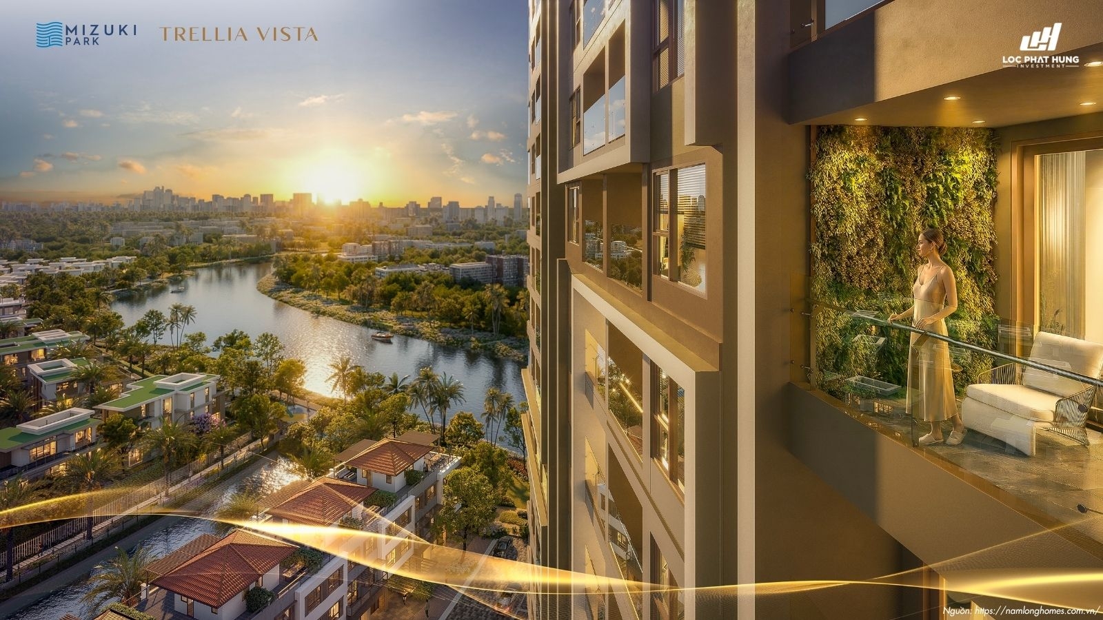 Phối cảnh tổng thể dự án Trellia Vista