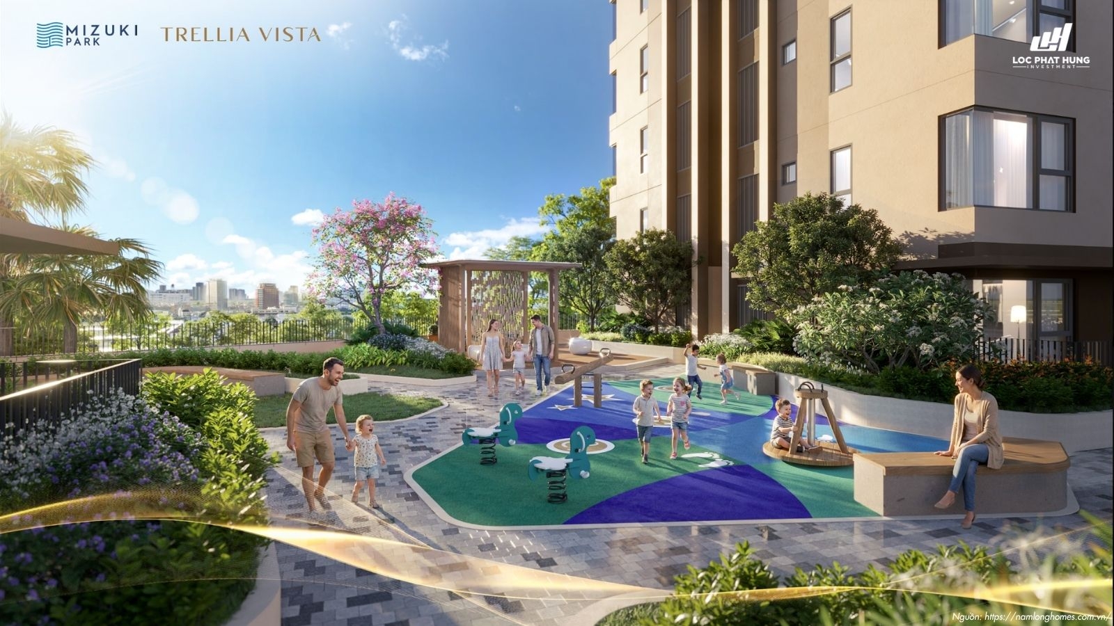 Tiện ích nội khu dự án Trellia Vista